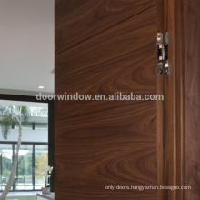 Apartment brown canadian oak wood color antique invisible doors hides door with hinge hardware